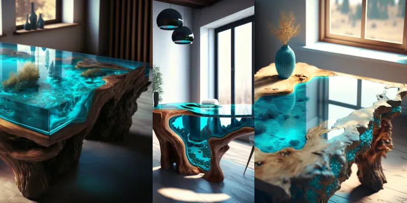 Epoxy Furniture generated by undefined