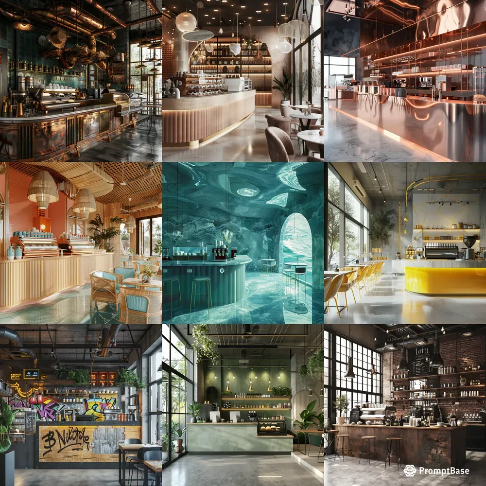 Coffee Shop Designs For Concept Ideas