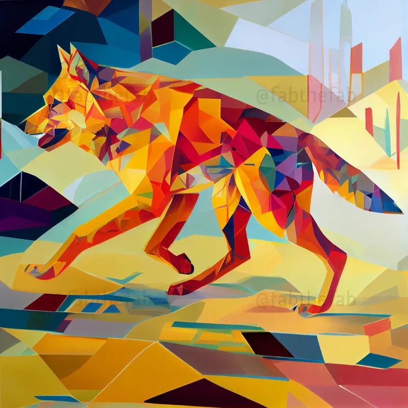 Animal Geometric Golds