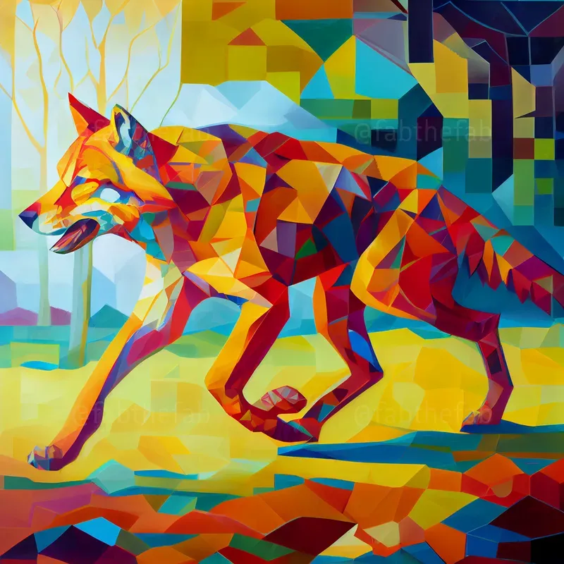 Animal Geometric Golds