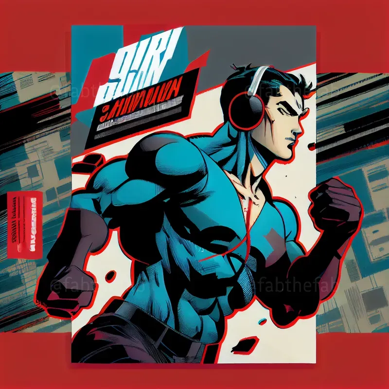 High-detail Comic Book Covers