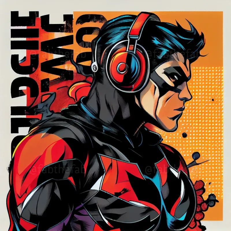 High-detail Comic Book Covers