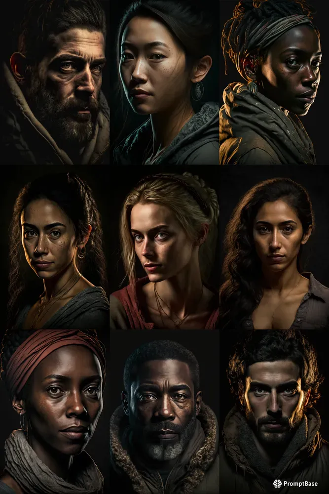 Dark Portrait Photos