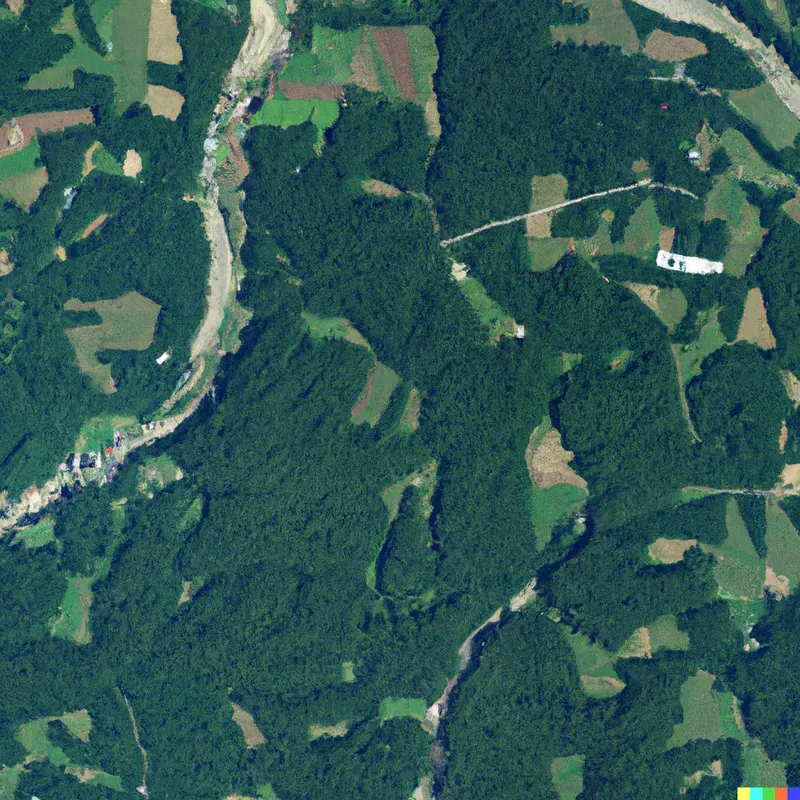 Drone Photography and Aerial Views of Geographic Regions