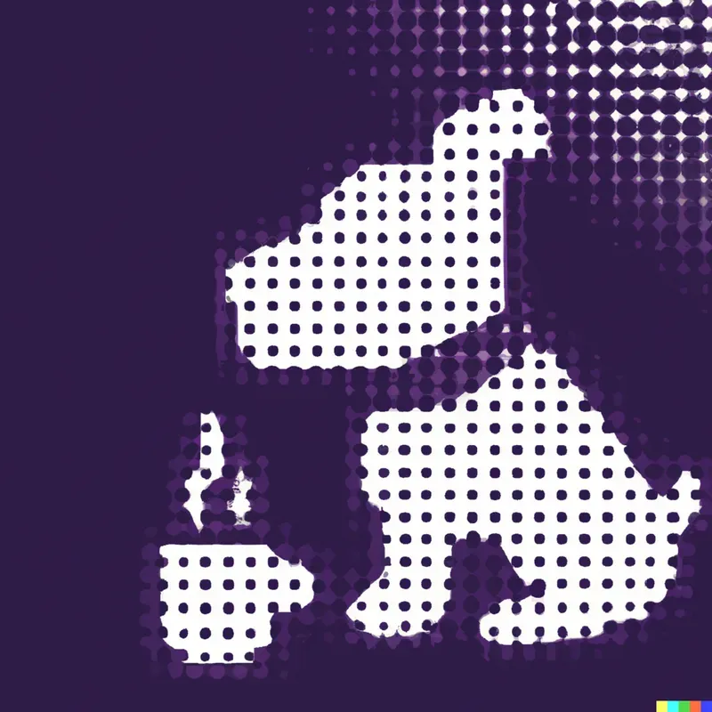 Custom Halftone Print
