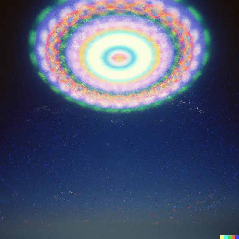 Alien Light Show Images