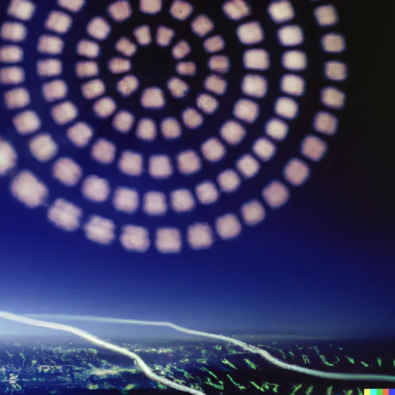Alien Light Show Images