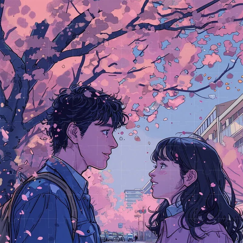 Retro Anime Style Of Any Scene