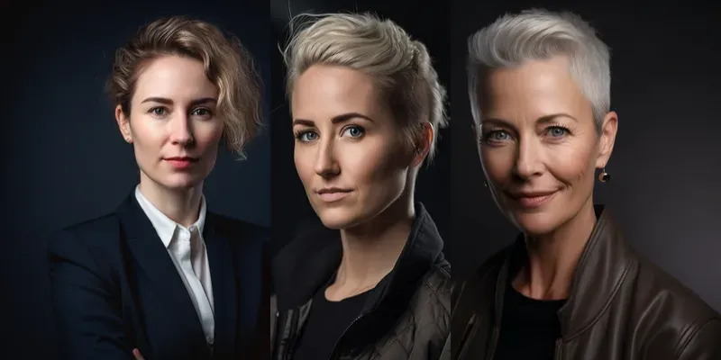 Office Professional Portraits generated by undefined