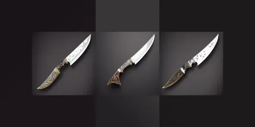 Meteorite Forged Dagger generated by midjourney