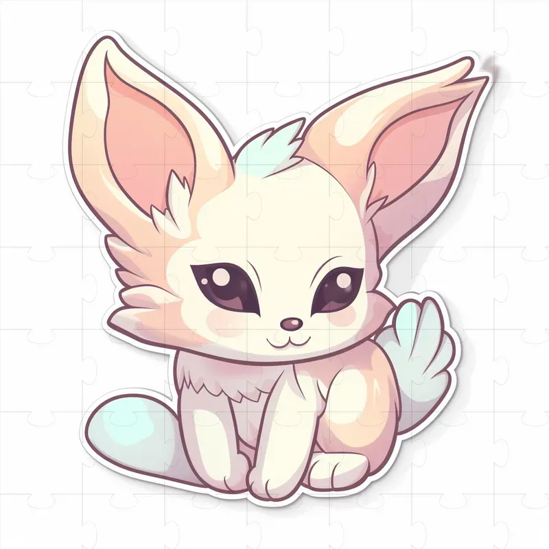 Cute Kawaii Animals Stickers
