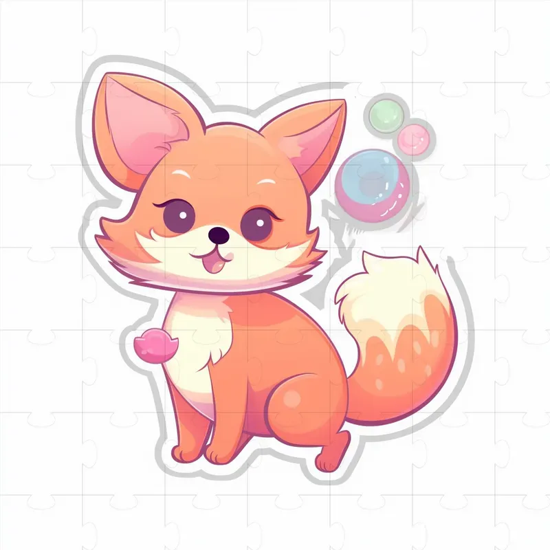 Cute Kawaii Animals Stickers