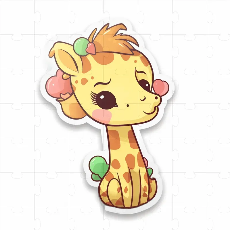 Cute Kawaii Animals Stickers