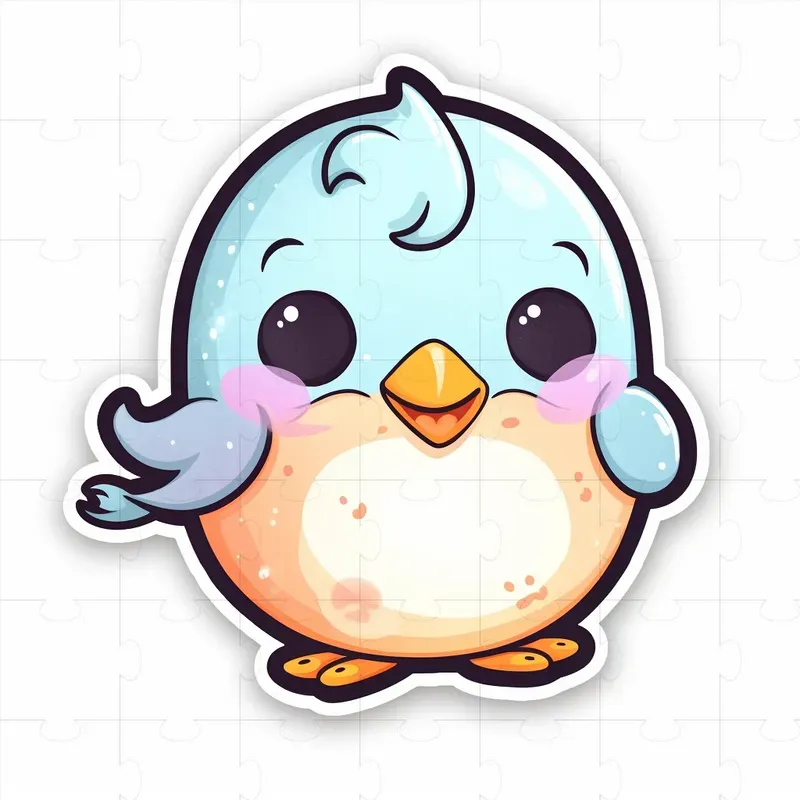 Cute Kawaii Animals Stickers
