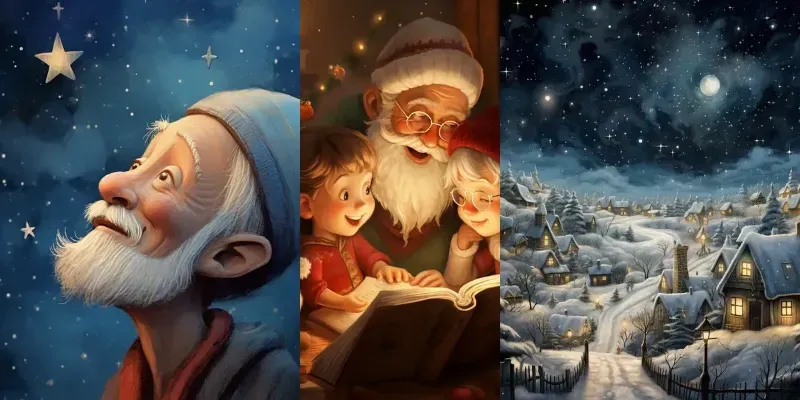 Enchanted Christmas Tales generated by undefined