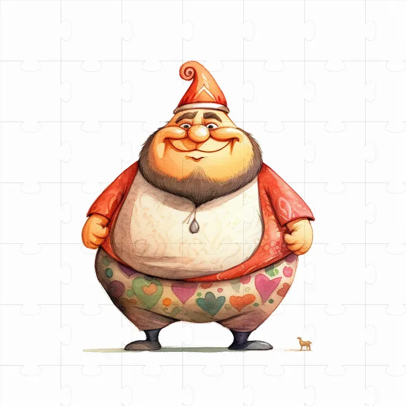 Whimsical Rounded Characters