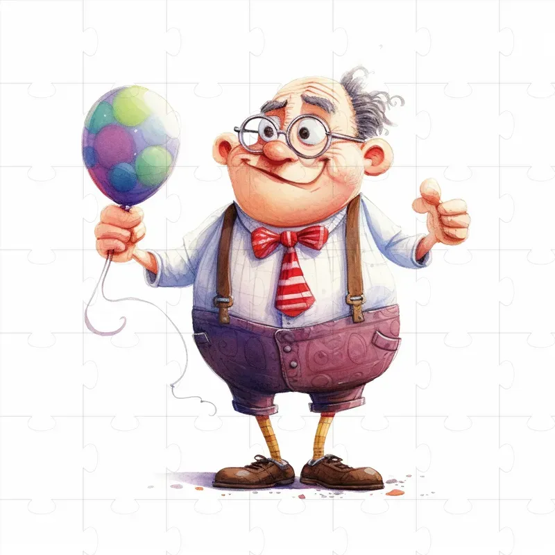 Whimsical Rounded Characters