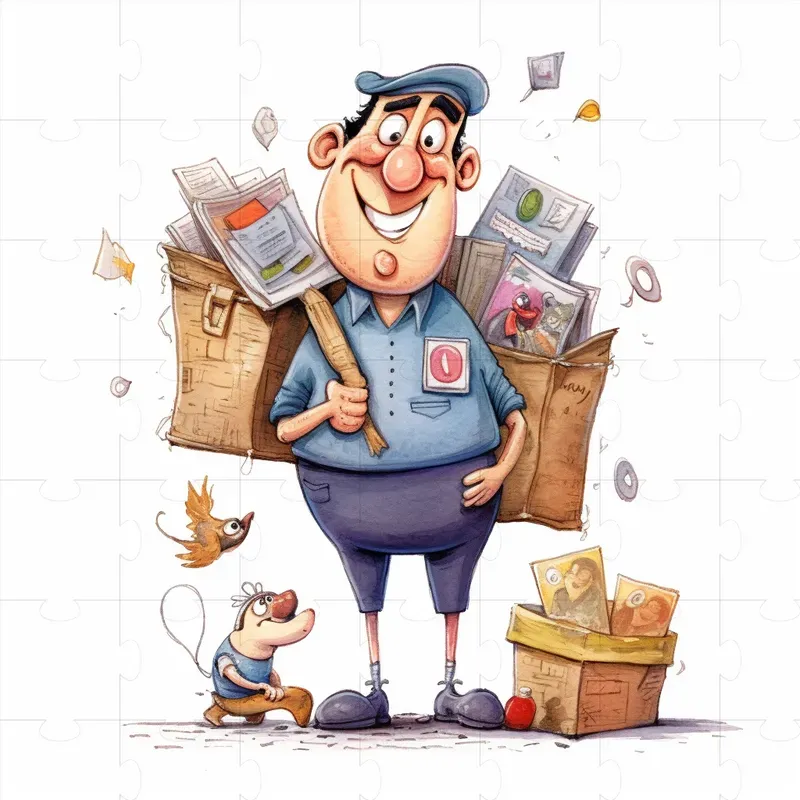 Whimsical Rounded Characters