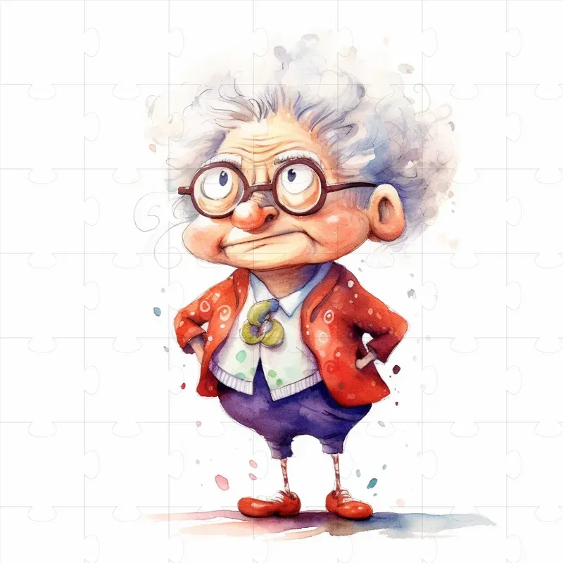 Whimsical Rounded Characters