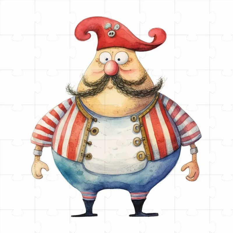 Whimsical Rounded Characters