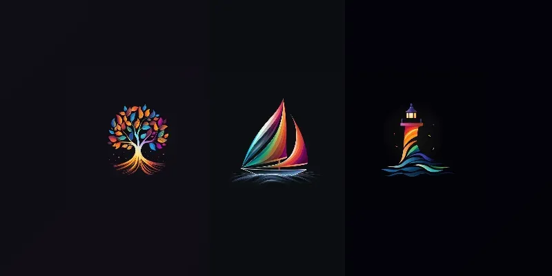 Colorful Logo Designs generated by undefined