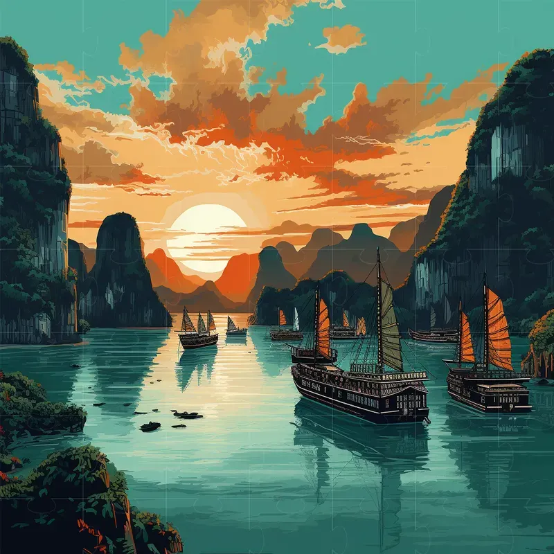 Vibrant Skies Panoramas