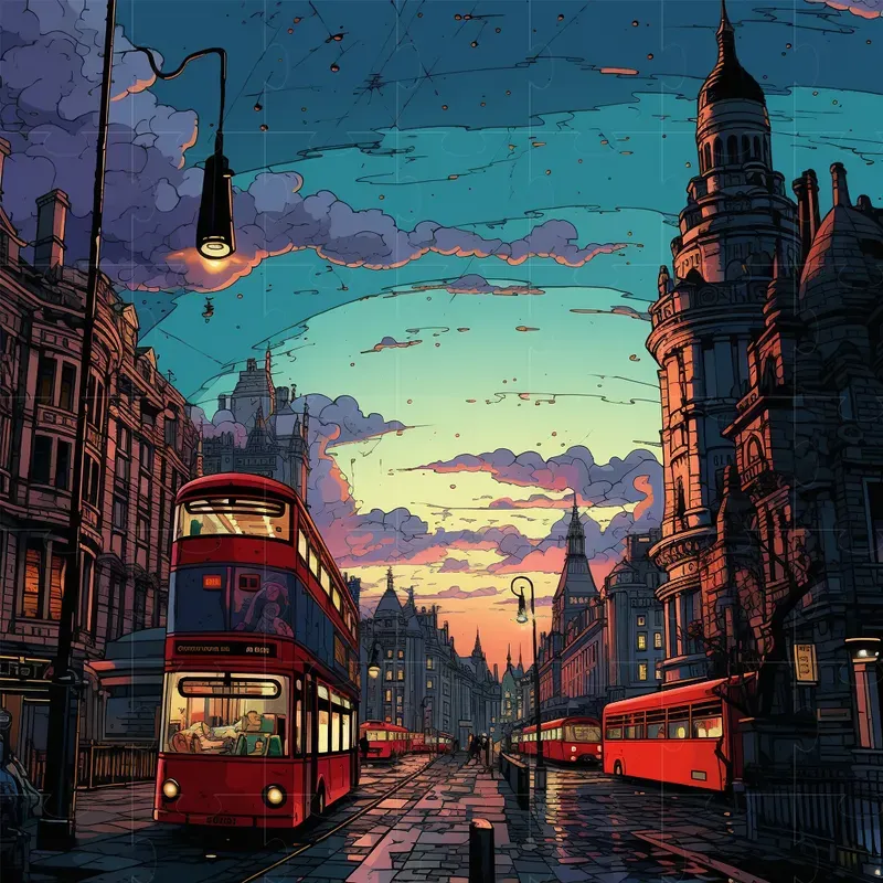 Vibrant Skies Panoramas