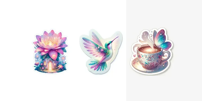 Cute Stickers generated by undefined