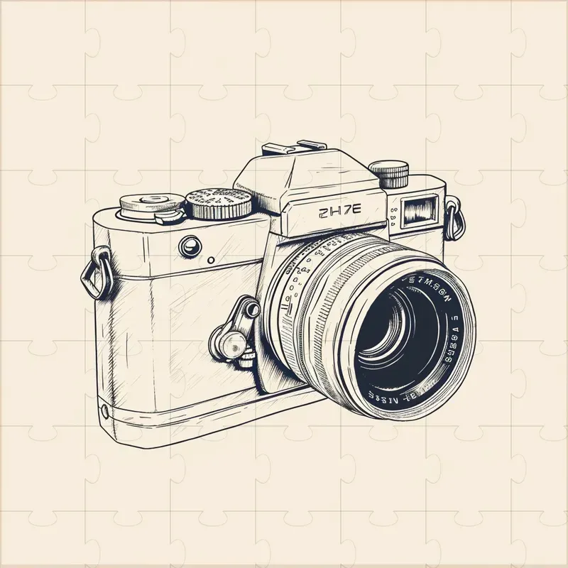 Elegant Line Art Drawings