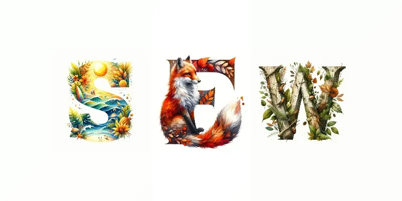 Beautiful Letters generated by undefined