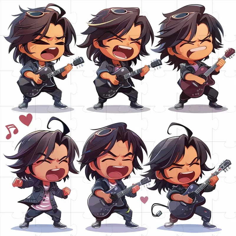 Chibi Characters Sheets