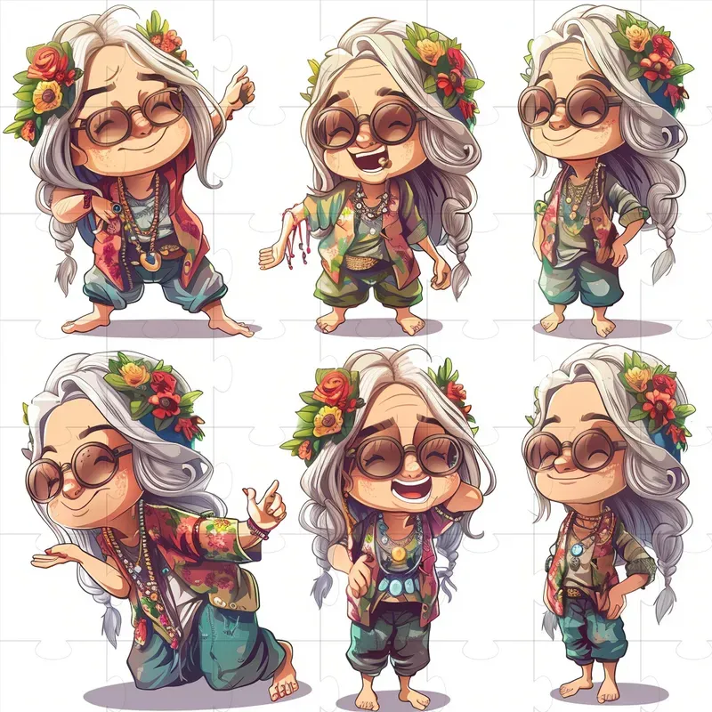 Chibi Characters Sheets