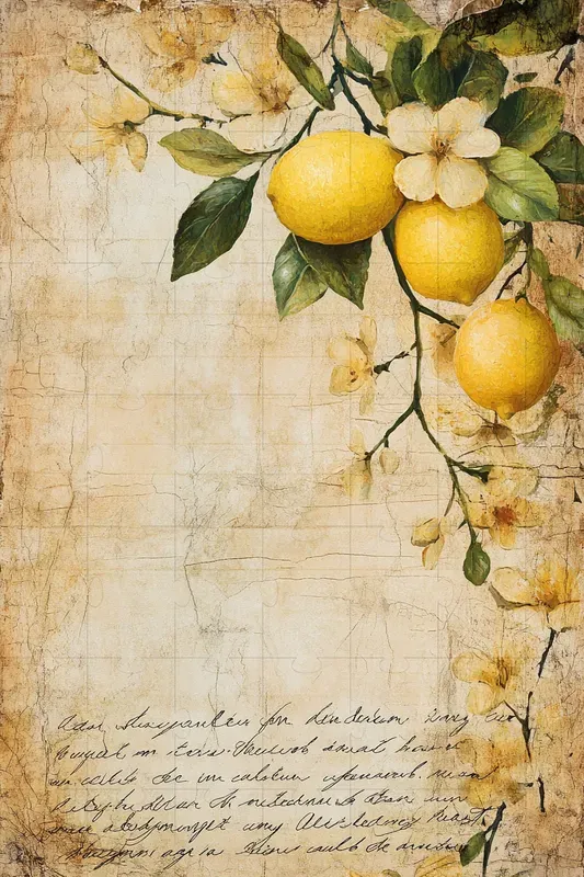 Vintage Junk Journal Pages