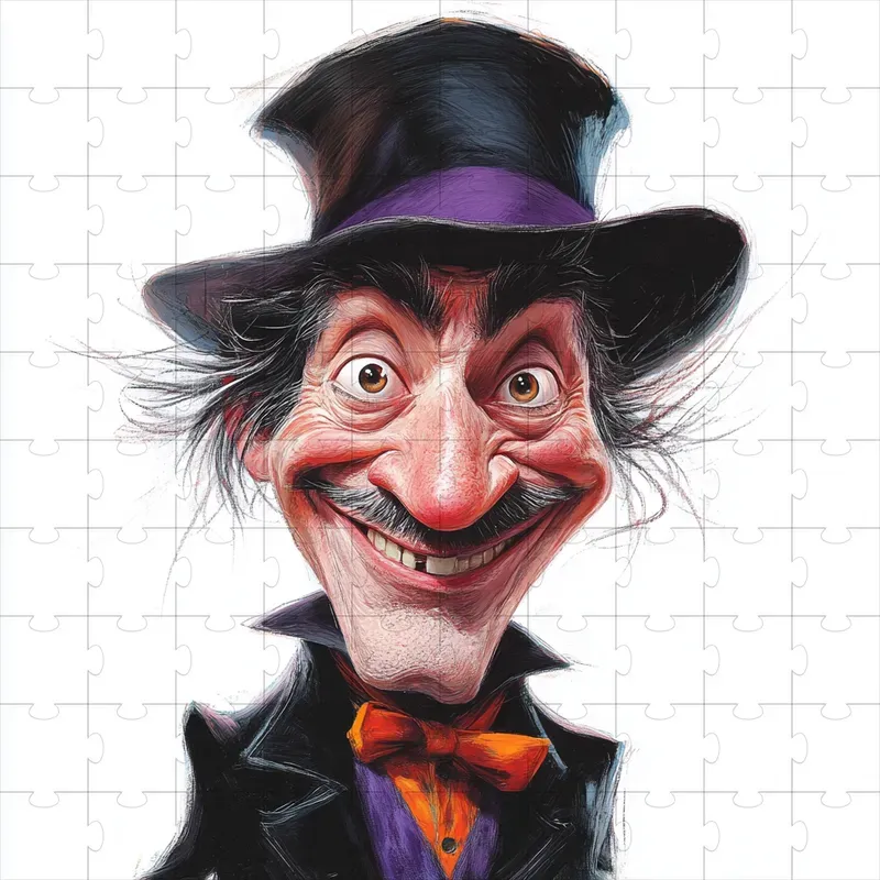 Exaggerated Cartoon Caricatures