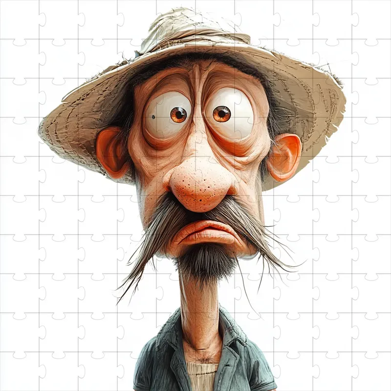 Exaggerated Cartoon Caricatures