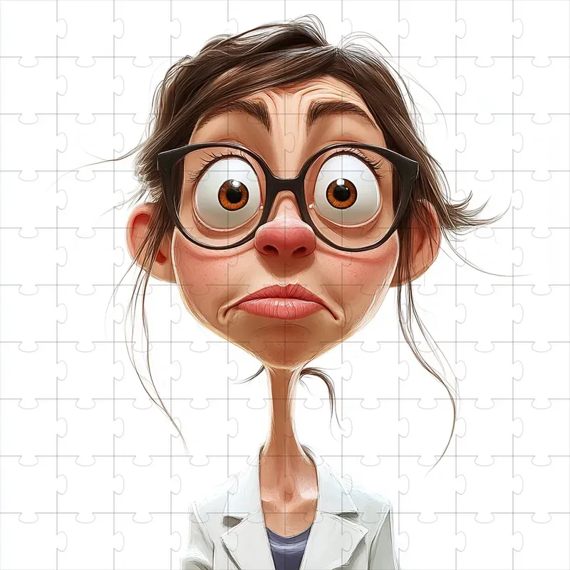 Exaggerated Cartoon Caricatures