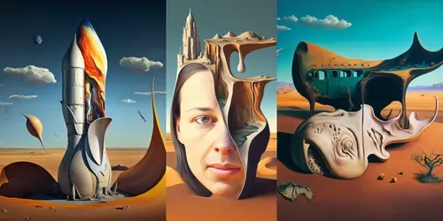 Surrealistic Art generated by midjourney
