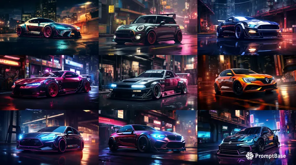 Your Cars As Cyberpunk Artwork 2