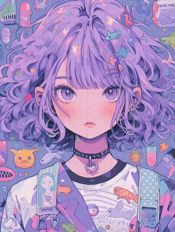 Kawaii Emoji Anime Girls