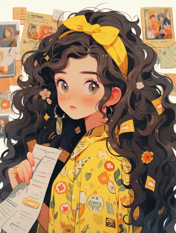 Kawaii Emoji Anime Girls