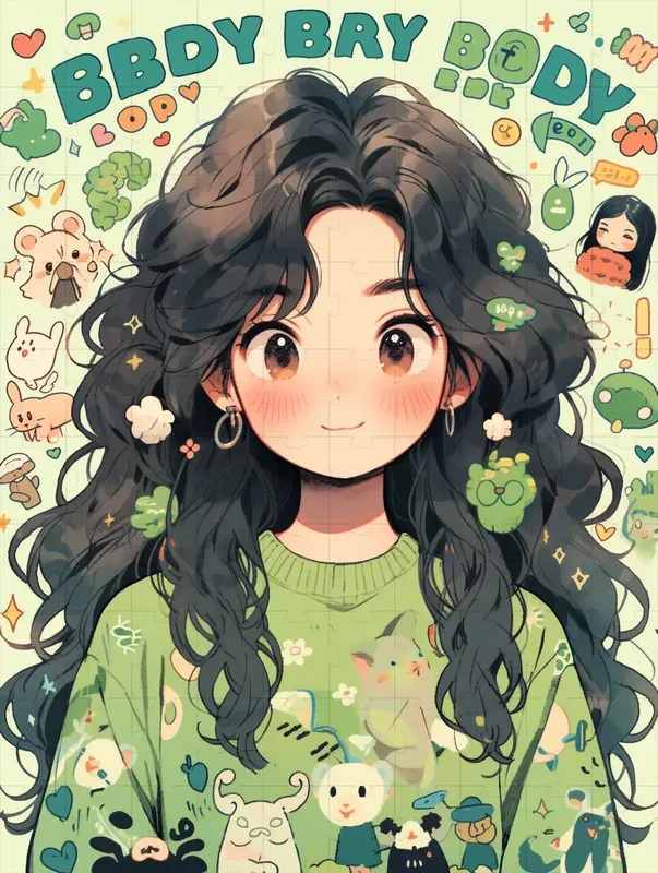 Kawaii Emoji Anime Girls
