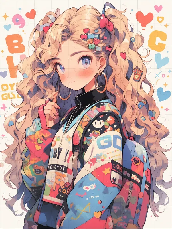 Kawaii Emoji Anime Girls