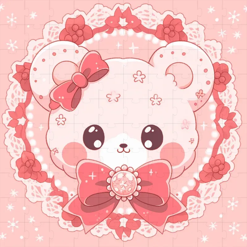 Kawaii Christmas Animal Decorative Logos