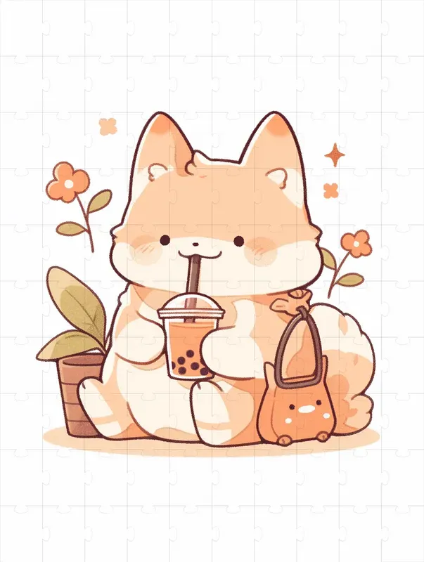 Kawaii Animal Characters Illustrations