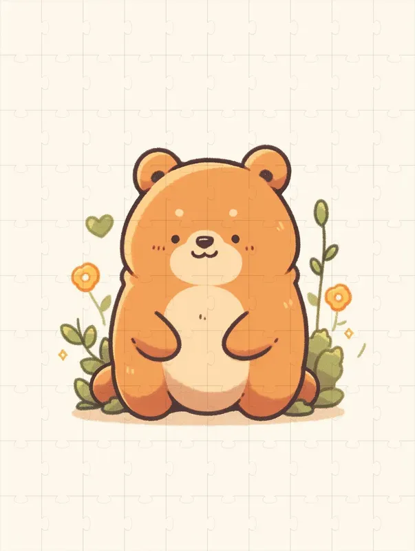 Kawaii Animal Characters Illustrations