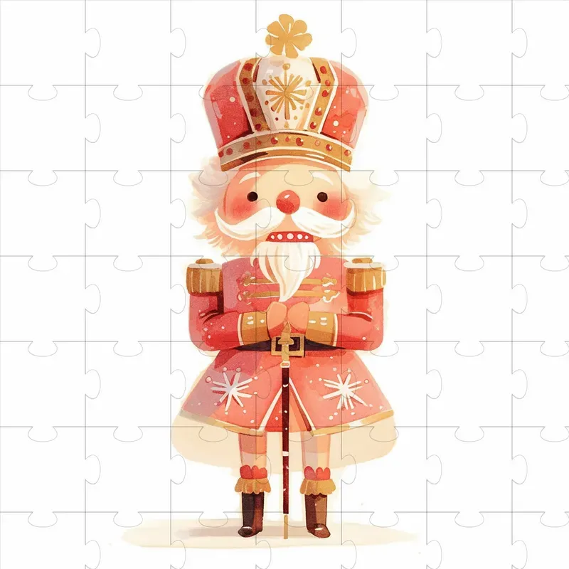 Minimal Kawaii Pink Christmas Clip Art