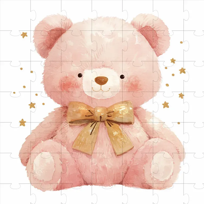 Minimal Kawaii Pink Christmas Clip Art