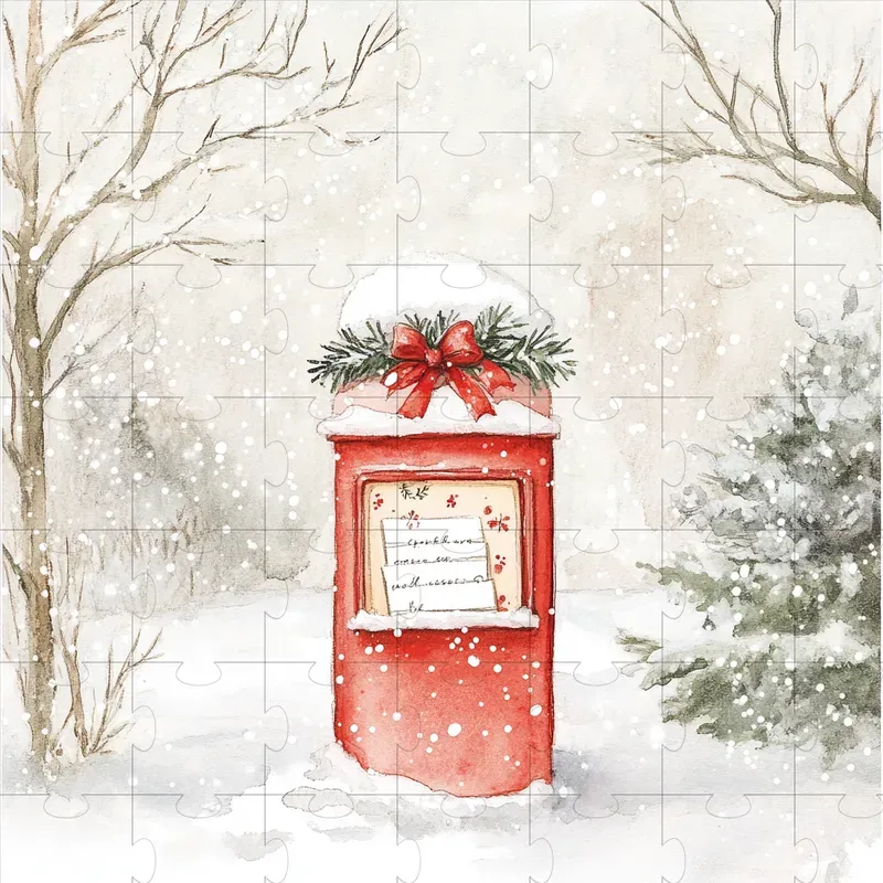 Norwegian Christmas Winter Illustrations