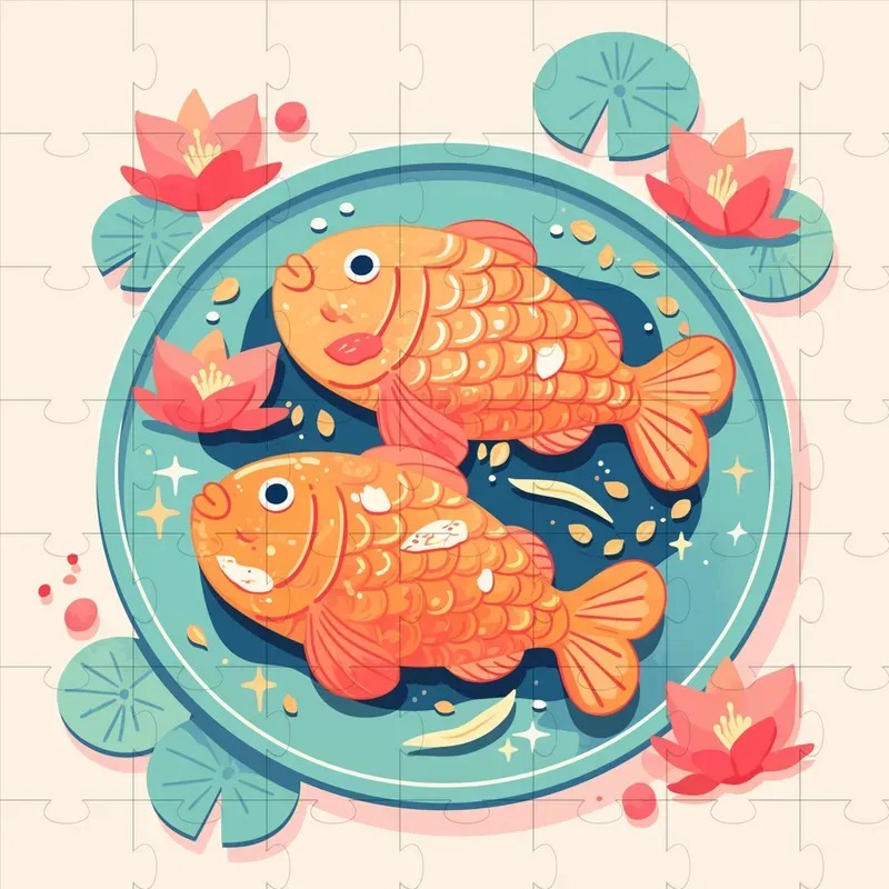 Kawaii Japanese Anime Food Illustrations