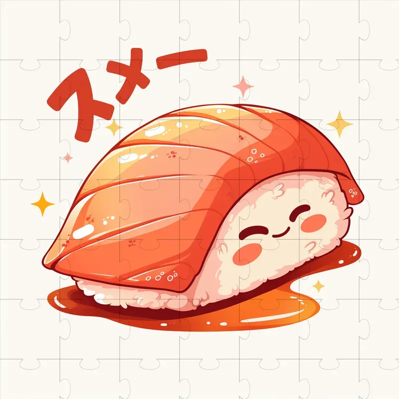 Kawaii Japanese Anime Food Illustrations